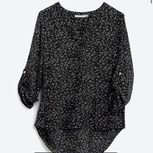 Women’s XL Daniel Rainn Koda Split Neck Blouse